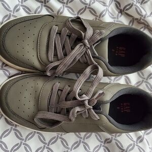 EUC- used once grey boys sneakers